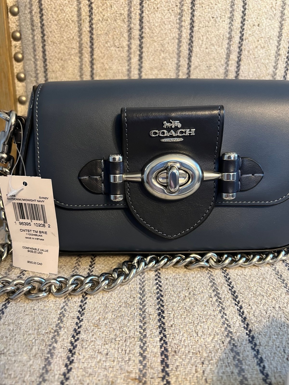 Coach Leather Brie shoulder bag