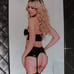 Bra Top High Waist Garter Panty Medium