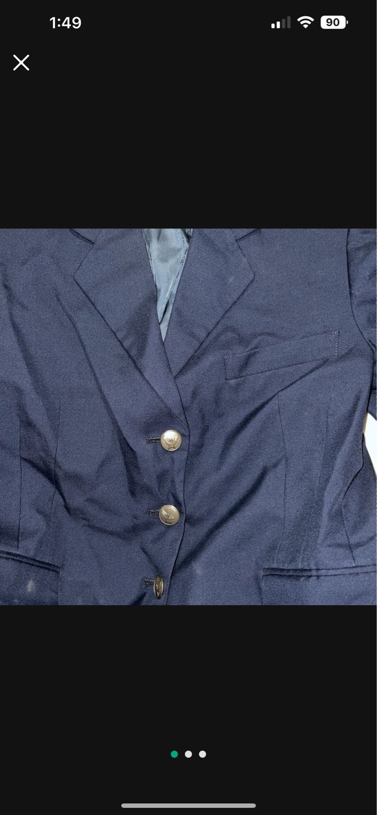 Women’s Air Force blues dress coat
