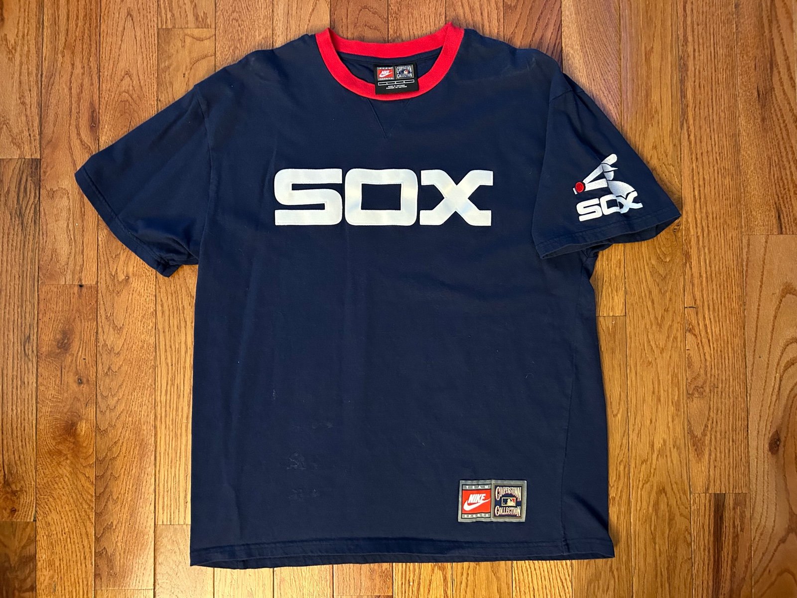 Chicago White Sox Hitman Nike Sewn Vintage Shirt Sz Large
