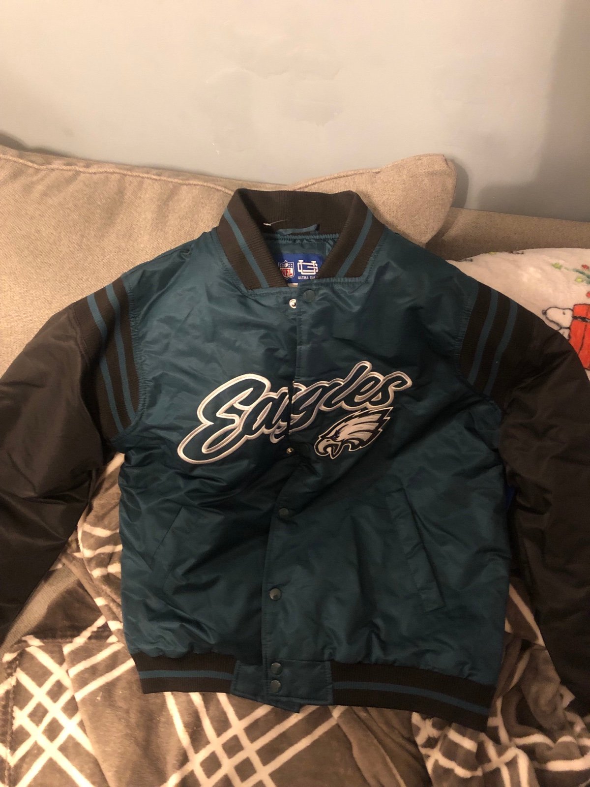 Philadelphia Eagles Varsity Jacket NWT Size L