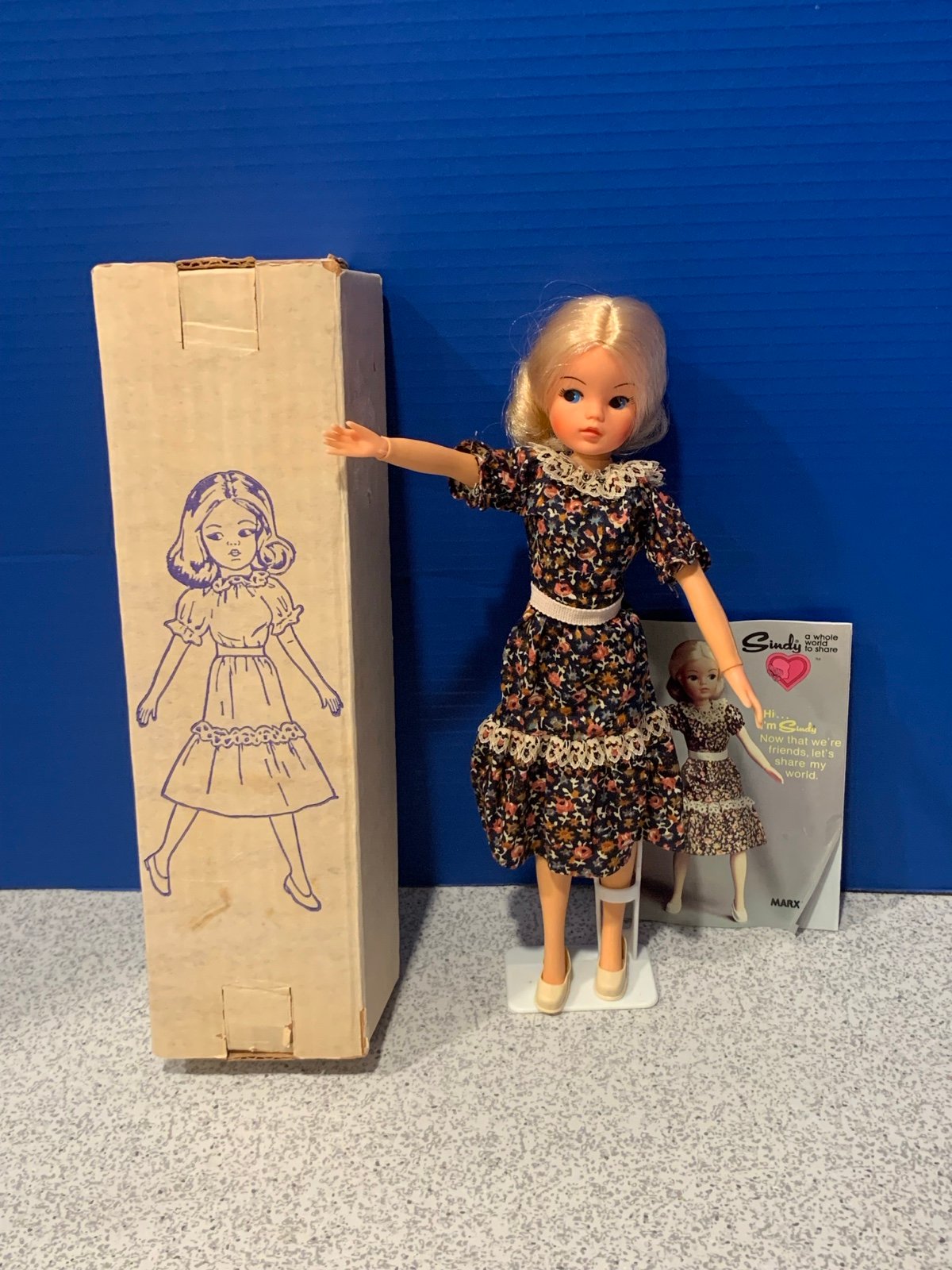 Vintage MARX  SINDY Fashion Doll 11“ #1002 IOB (2)