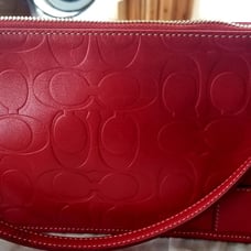 COACH Medium Interwoven Jacquard Bag