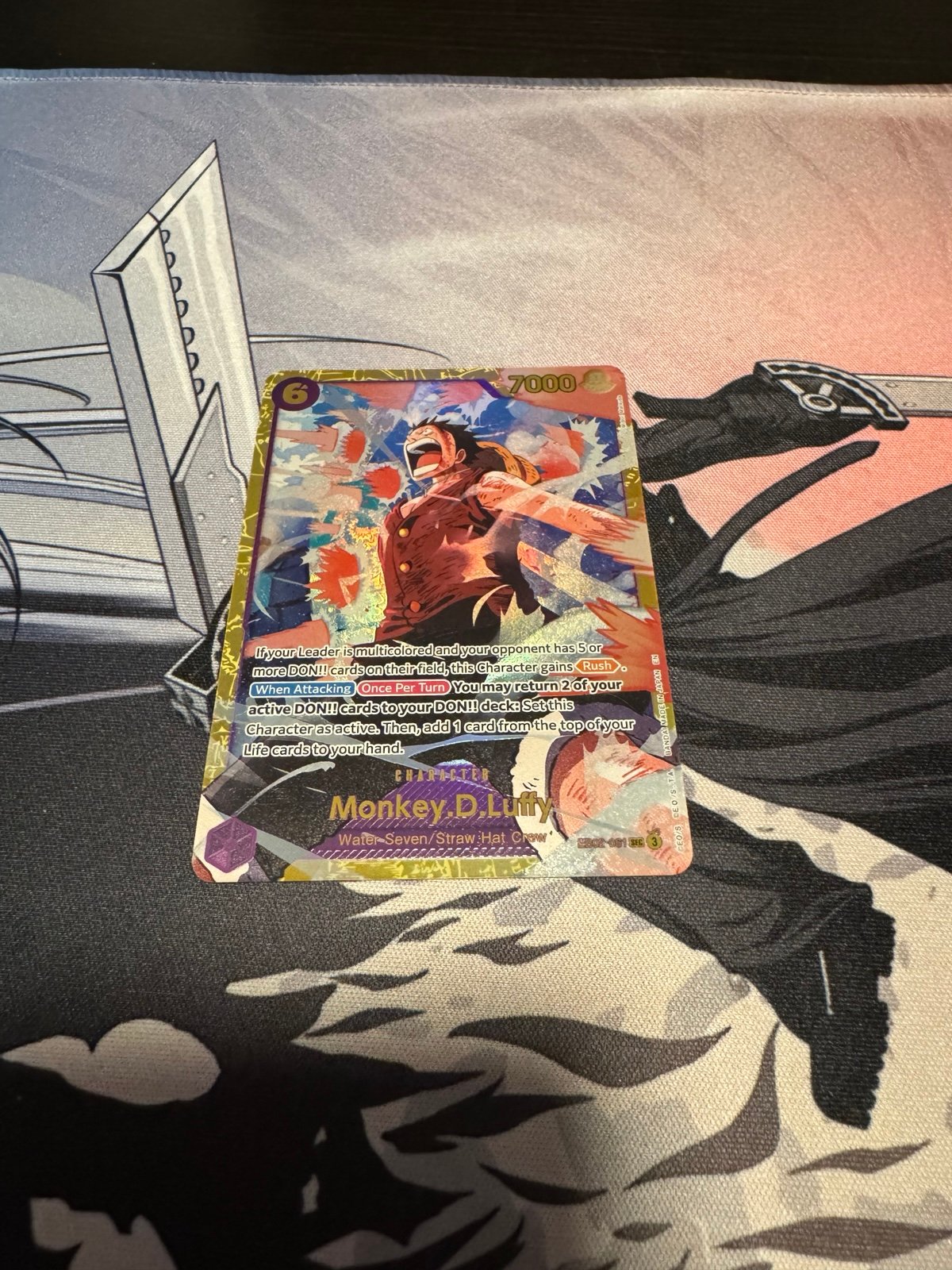 One Piece TCG Luffy Secret Rare EB02 Bundle