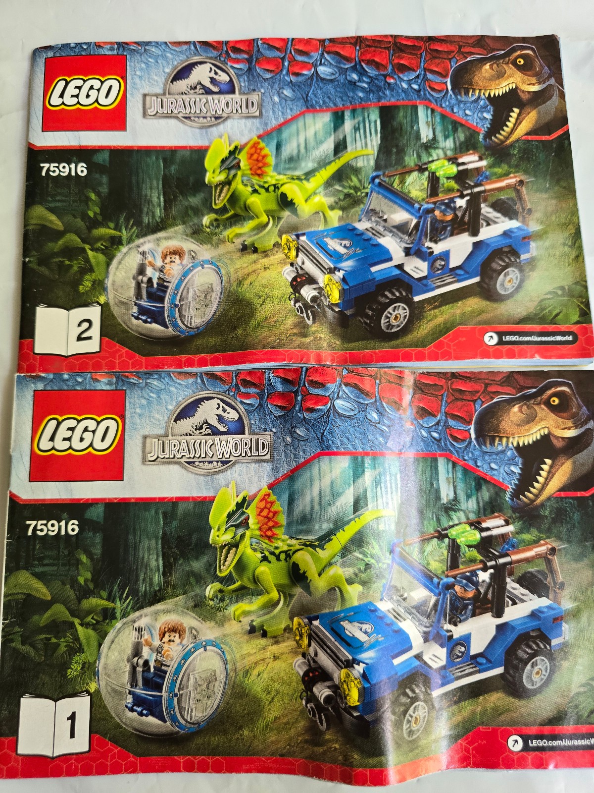 Lego 75916 set like new jurassic world