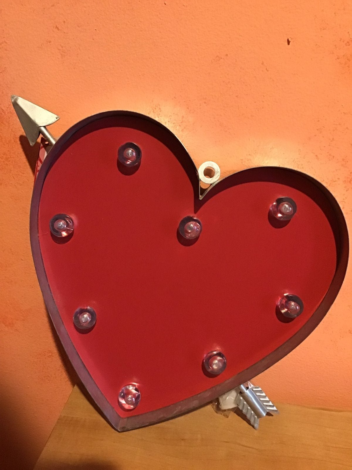 HEART LED WALL HANGING