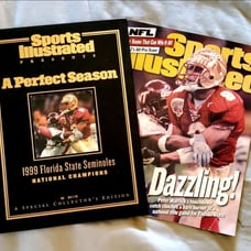 Vintage SI Magazine Book FSU 1999 Champs