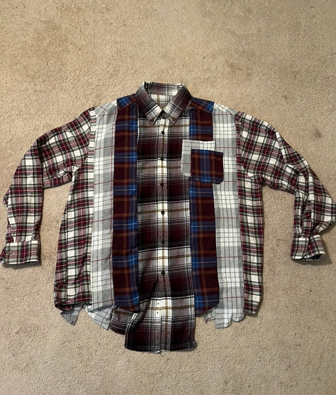 Oversized Men's or Women's custom flannel