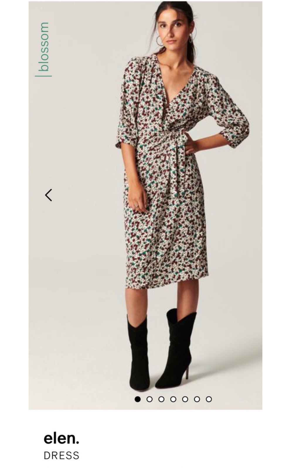 Ba&sh elen ecru dress size M(6)