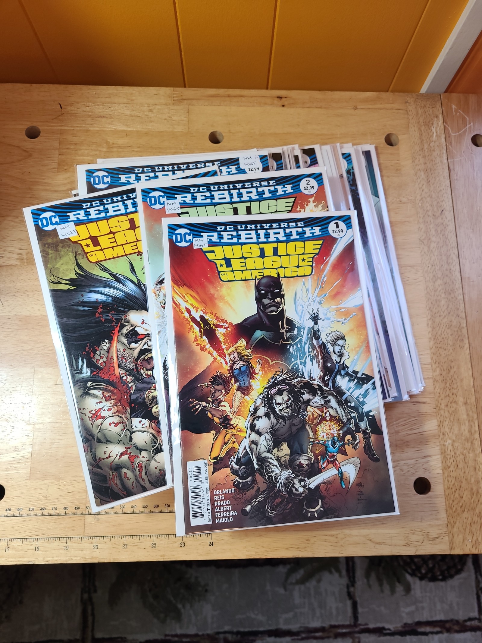 2017 DC Comics Rebirth Justice League of America Issues 1-4, 6-29 Annual 1