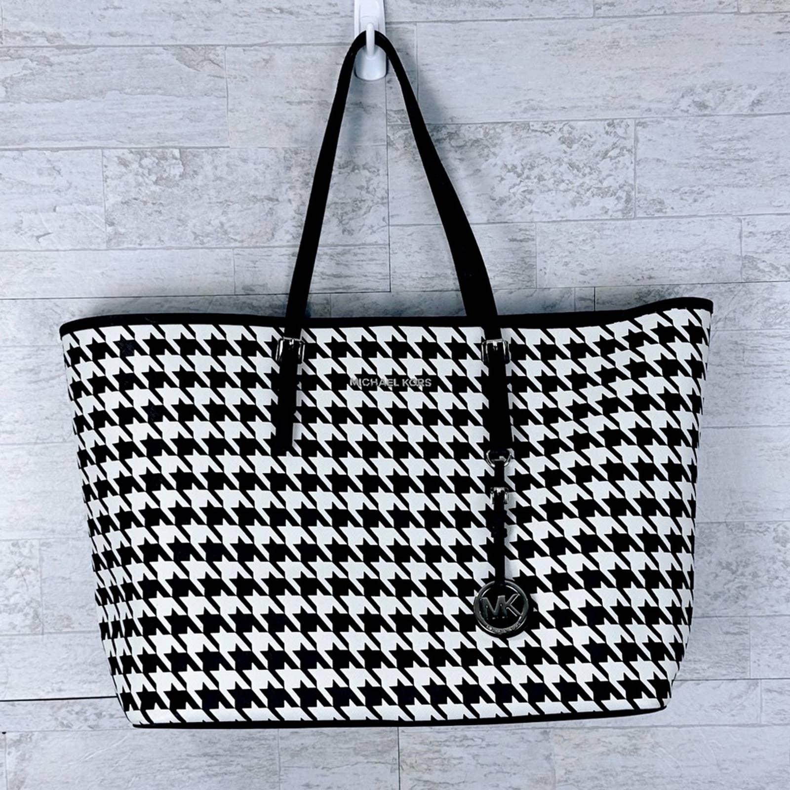 Michael kors houndstooth purse cheap