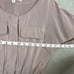 Amanda Uprichard Women's 100% Silk Mini Shirt Dress Mauve Gray Size P