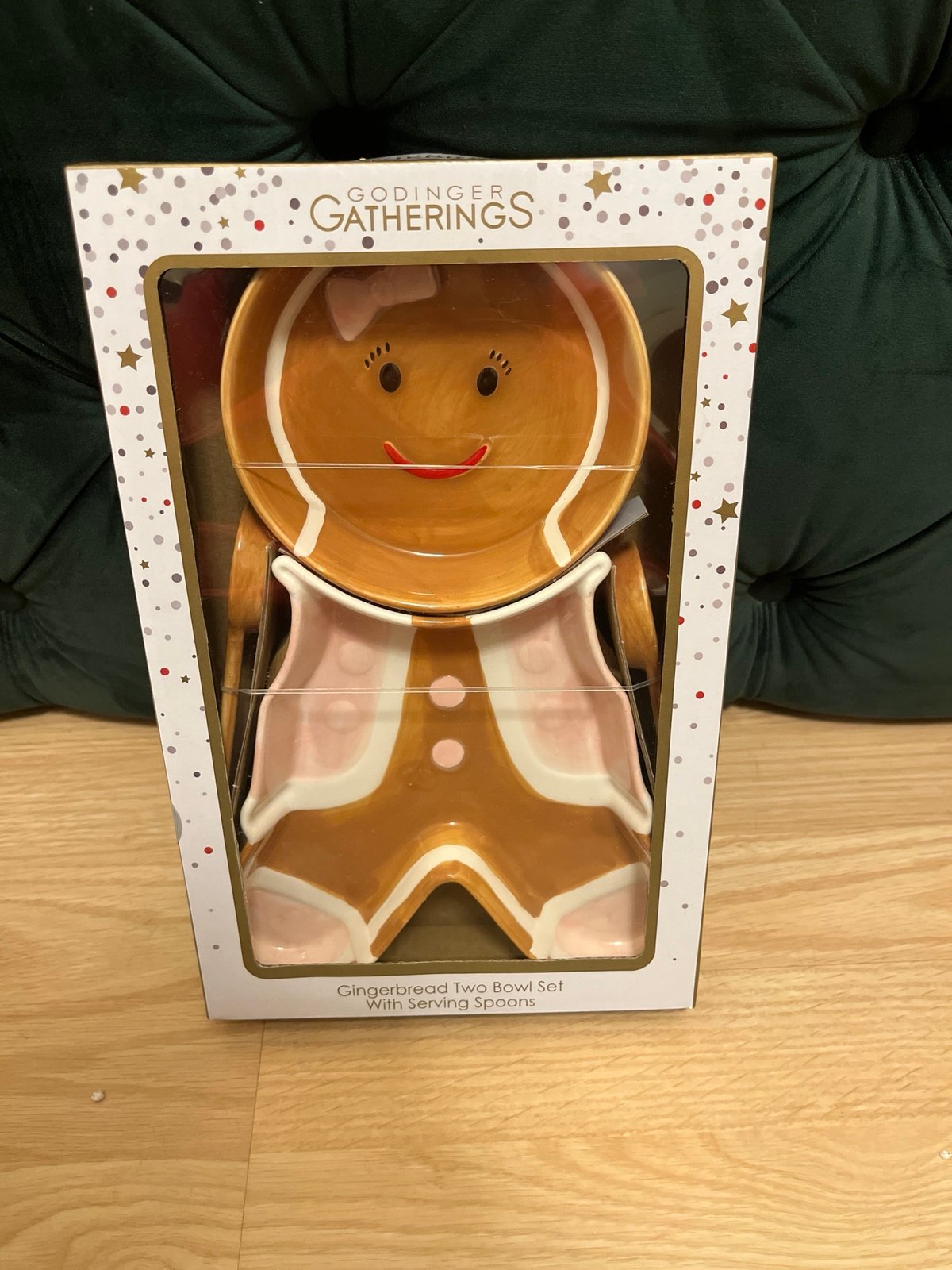 Gingerbread bowl set