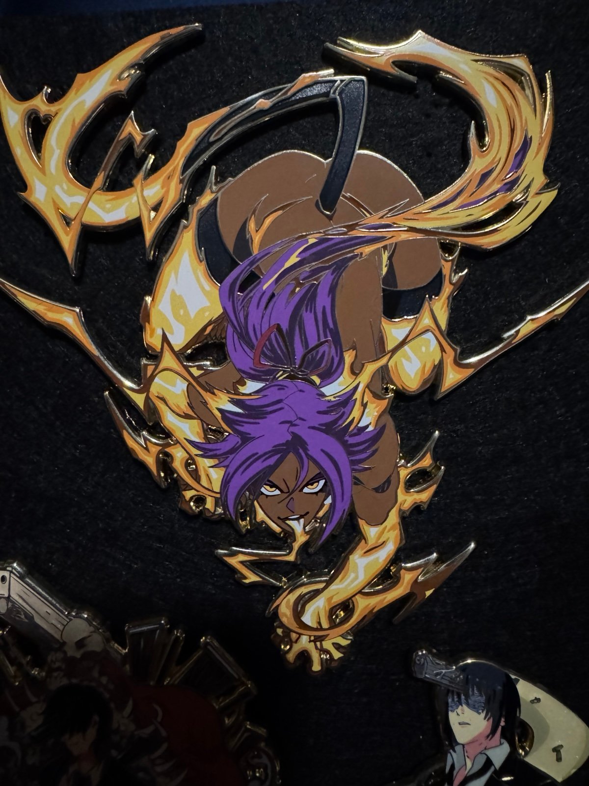 Bleach Thunder Goddess Yoruichi Pin