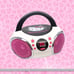 Hello Kitty y2k cd player