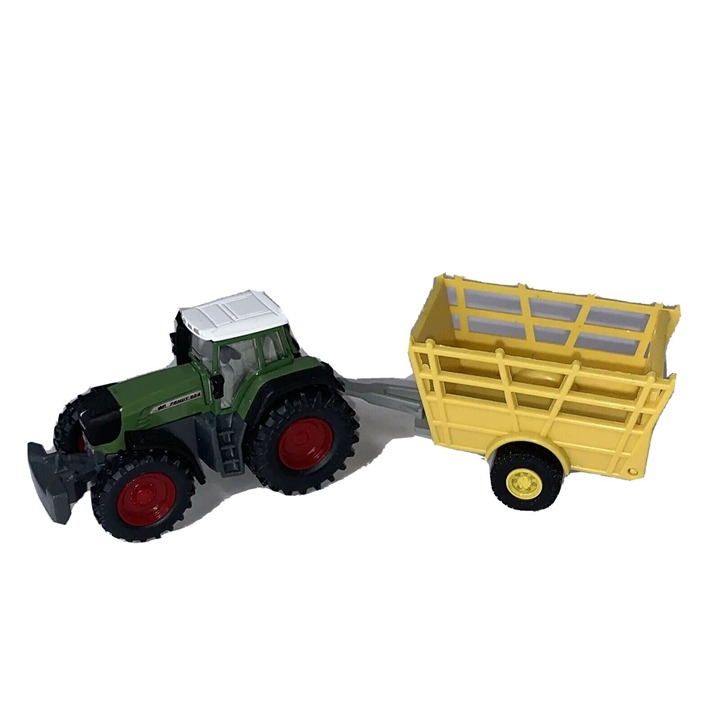 Die-Cast model Tractor 1:32 scale Weise Toys Fendt Favorit 924 Vario w Trailer