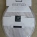 Marble design Toilet Seat New Luxury silver mink 17 in