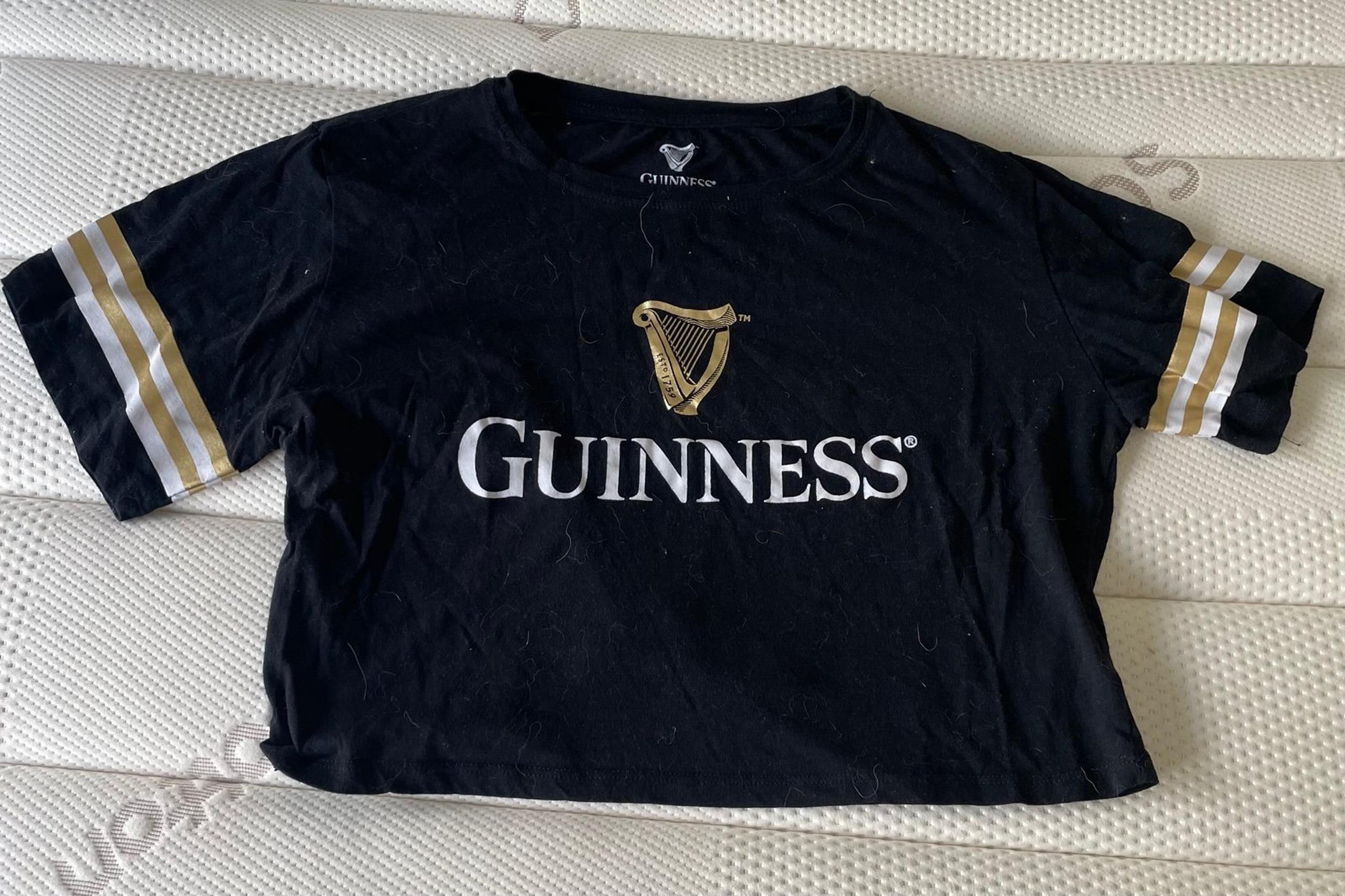 Guinness Black Crop Top