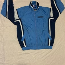 Vintage Starter North Carolina TarHeels Embroidered Zip up Jcket (Mens 2XL)