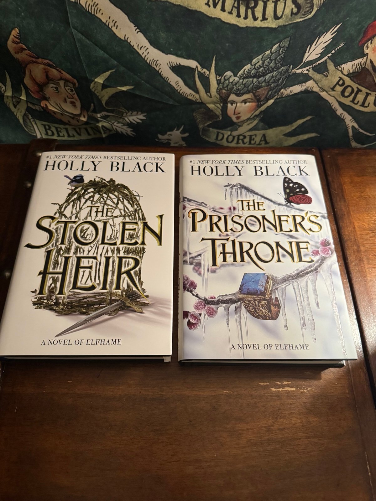 SIGNED Stolen Heir and Prisoner’s Throne Hardcover First Editions Holly Black