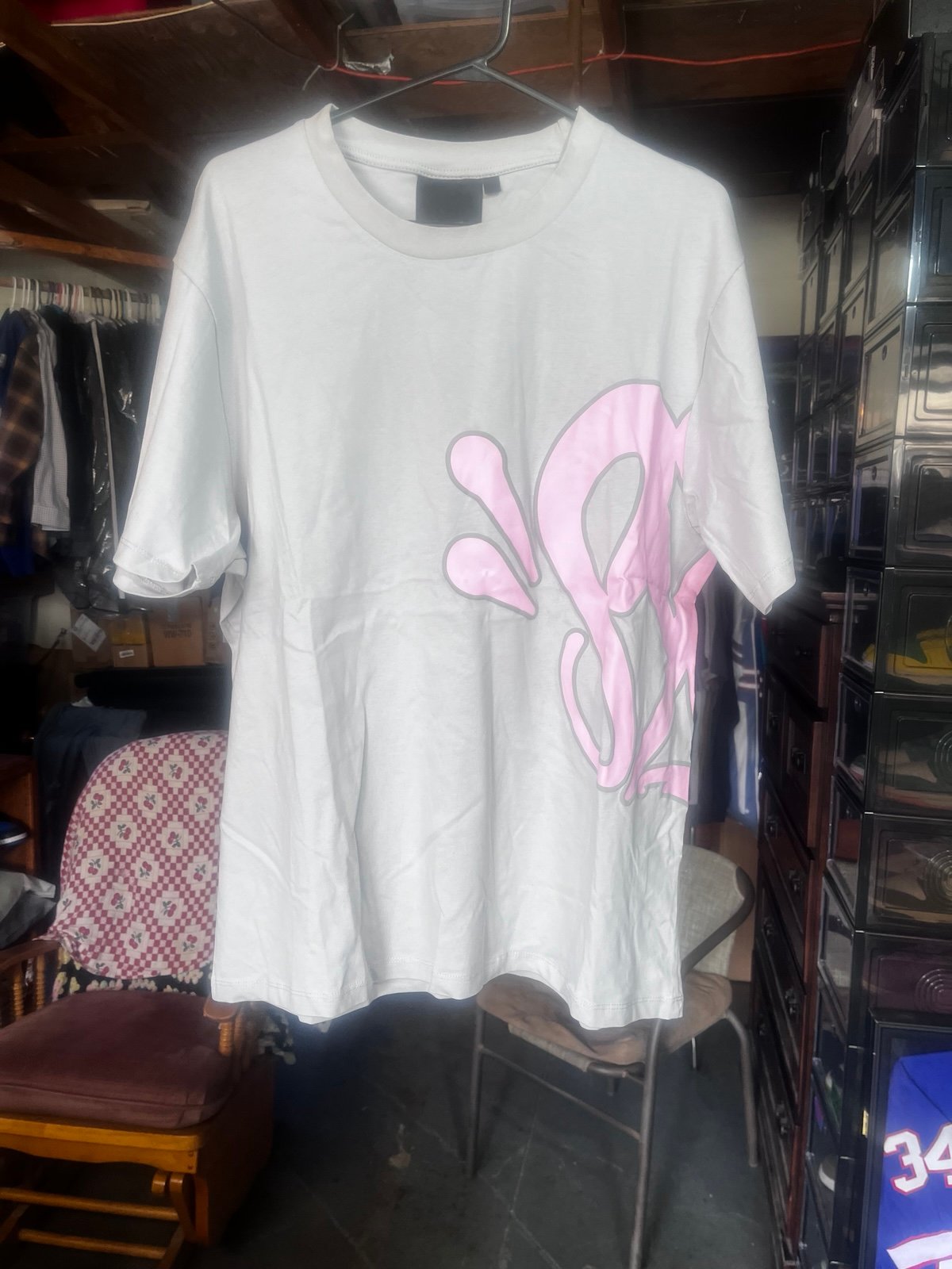 Syna world logo CentralCee pink sweatsuit will come in original packaging