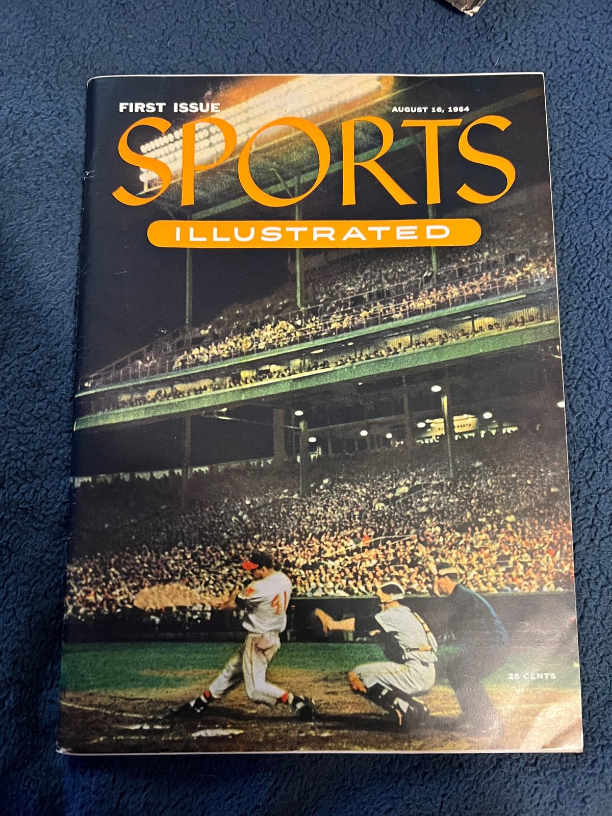 The first issue of sports illustrated