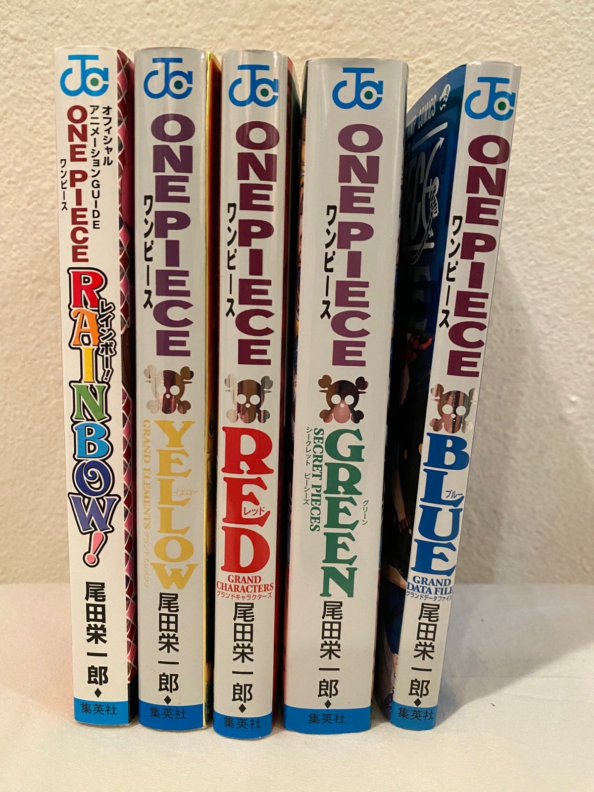 Japanese Manga ONE PIECE Collection (x5)- Eiichiro Oda Jump Comics