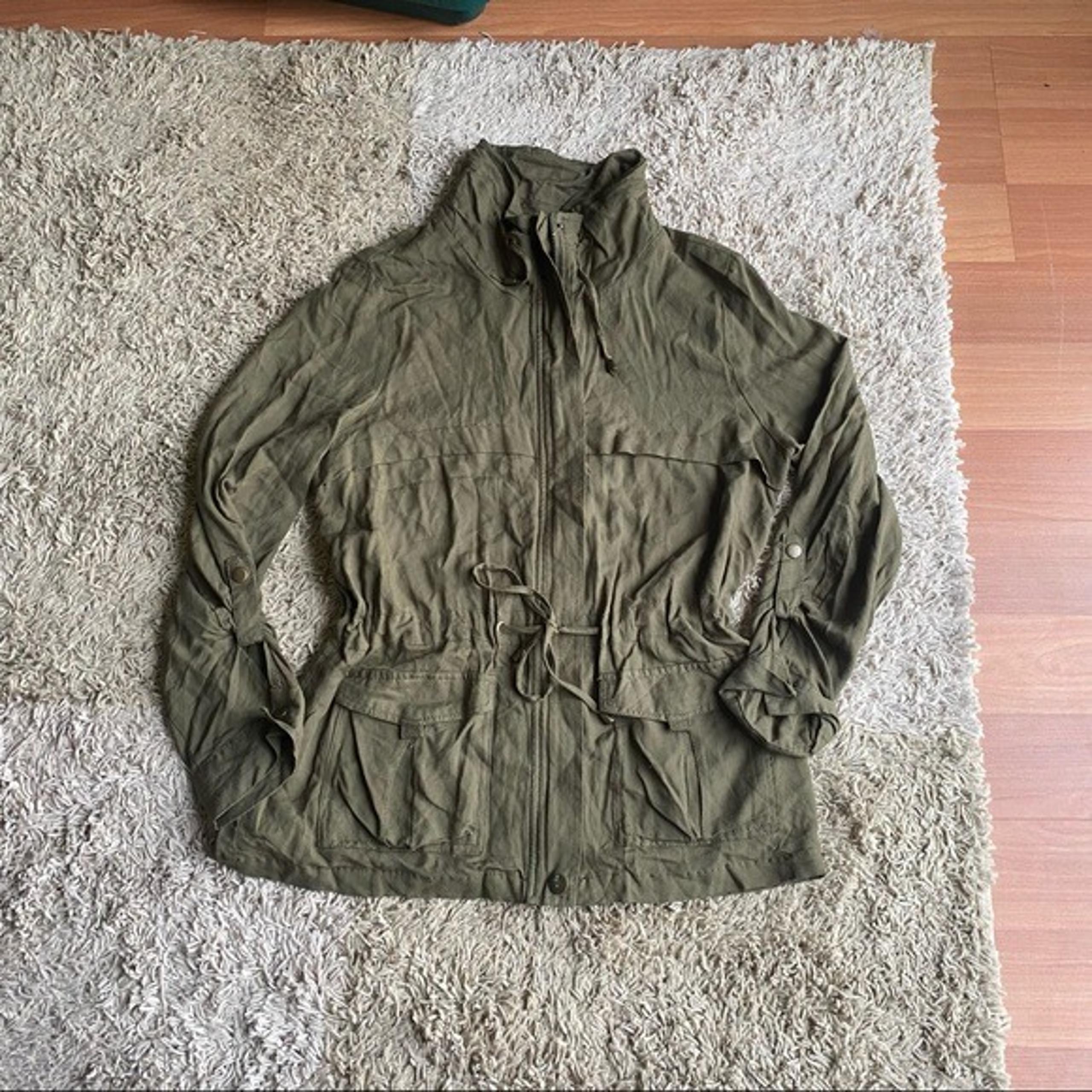 Ashley by 26 International Light Windbreaker Utility Jacket