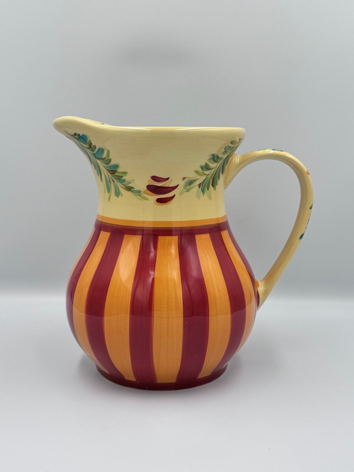 Southern Living at Home Pitcher Gail Pittman Sienna Collectible Decor Vase