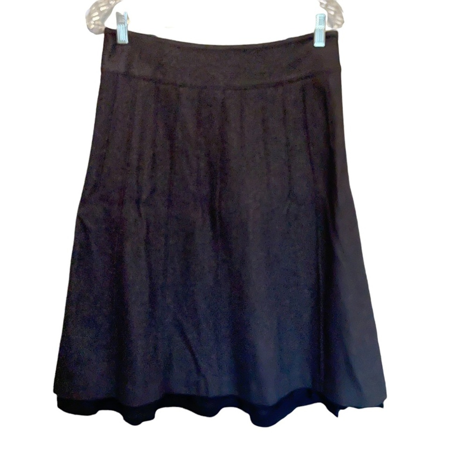 NWT Ann Taylor LOFT Grey Virgin Wool Pleated A-line Skirt w Cotton Lining Size 4