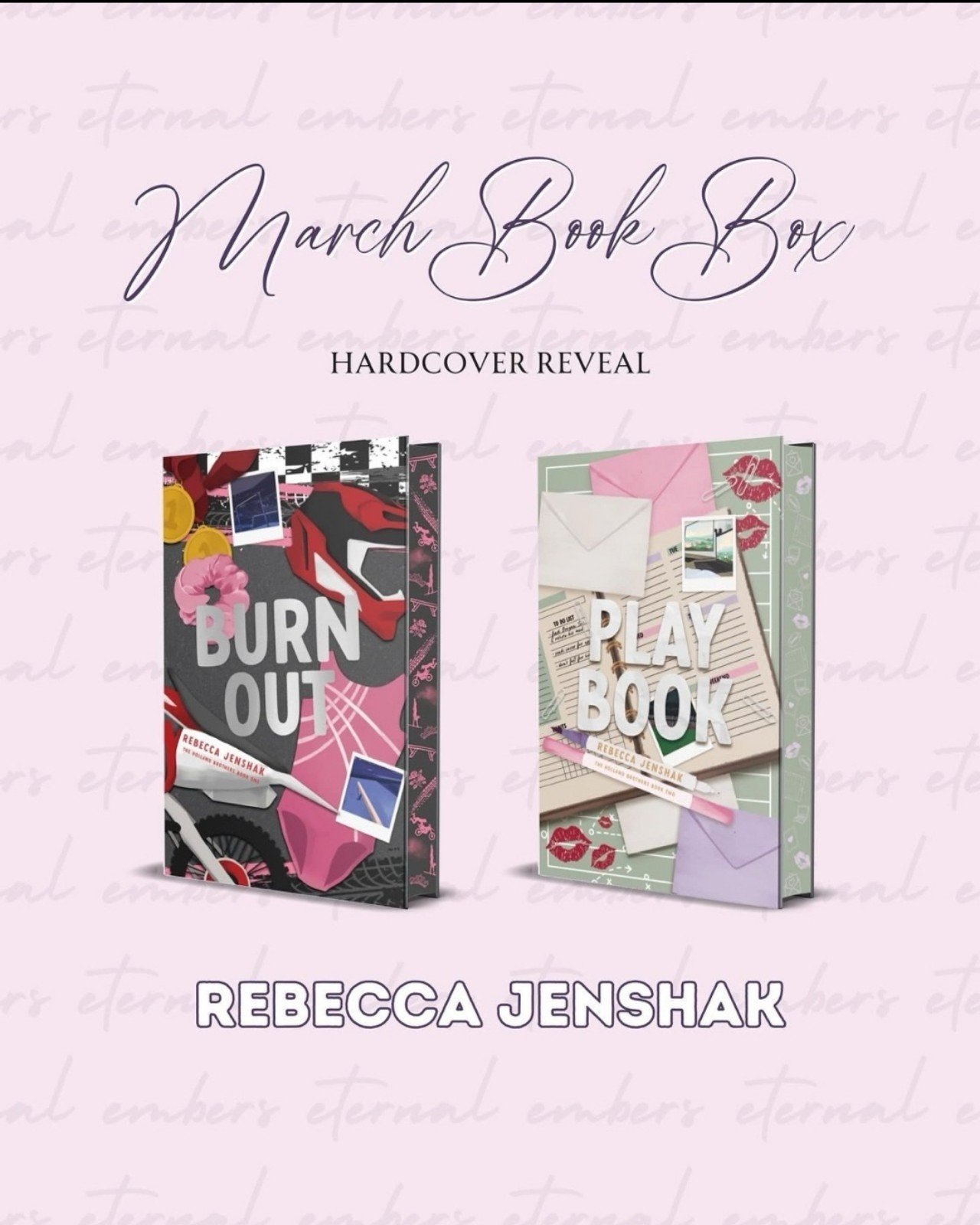 ETERNAL EMBERS Hardcover Burnout and Playbook by Rebecca Jenshak