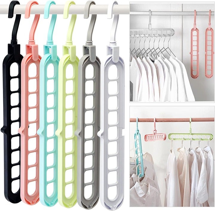 Closet Organizers and Storage,College Dorm Room Essentials, Pack of 6