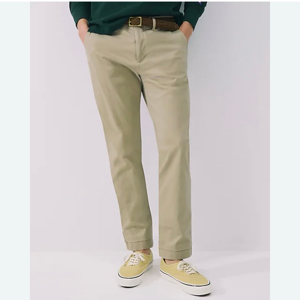 J. Crew 770™ Straight-fit Khaki Broken-In Flat Front Chino Size 36x32