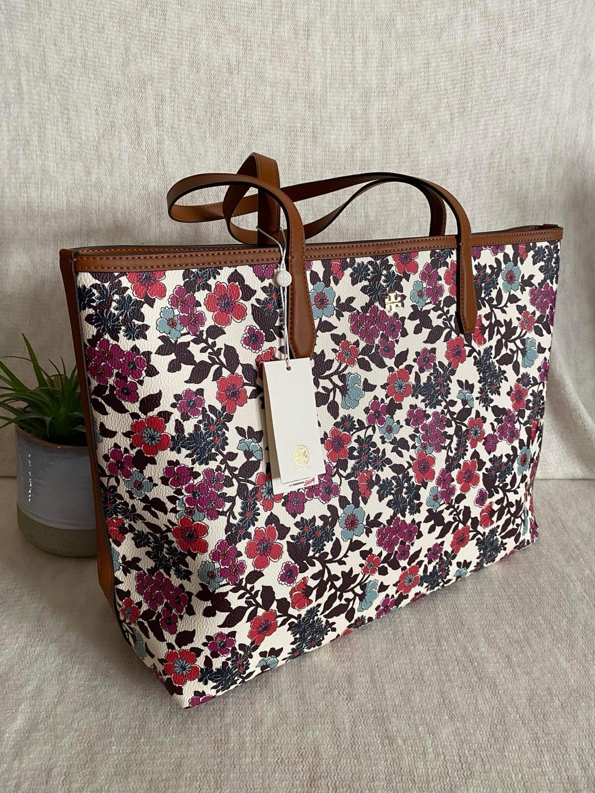 Brand New Tory Burch Kerrington Large Tote Bag
