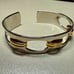 Vintage Gorgeous Vintage 2 Tone Cuff Bracelet by Napier