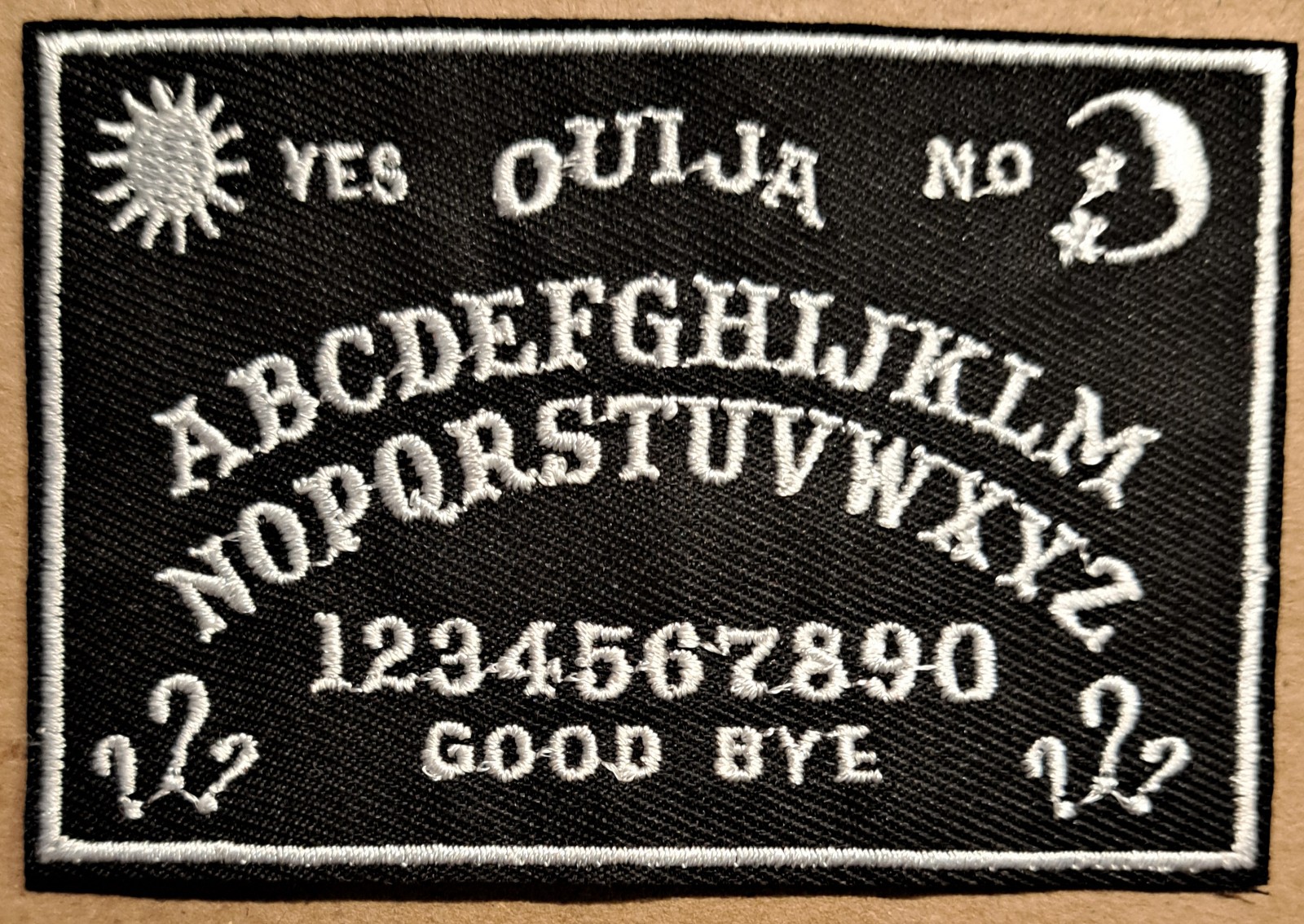 Ouija Board embroidered Iron on patch 6 pcs.