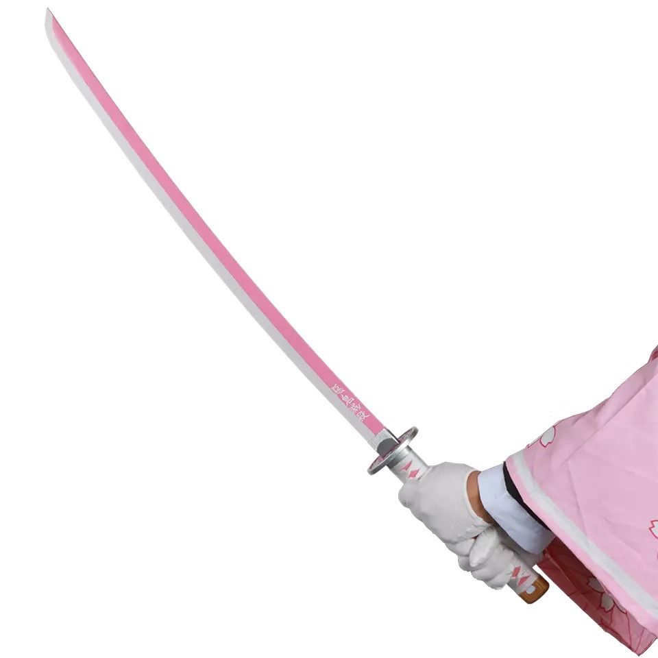 41'' Demon Slayer Katana Swords Tsuyuri Kanao Sanemi Cosplay weapon sword toy