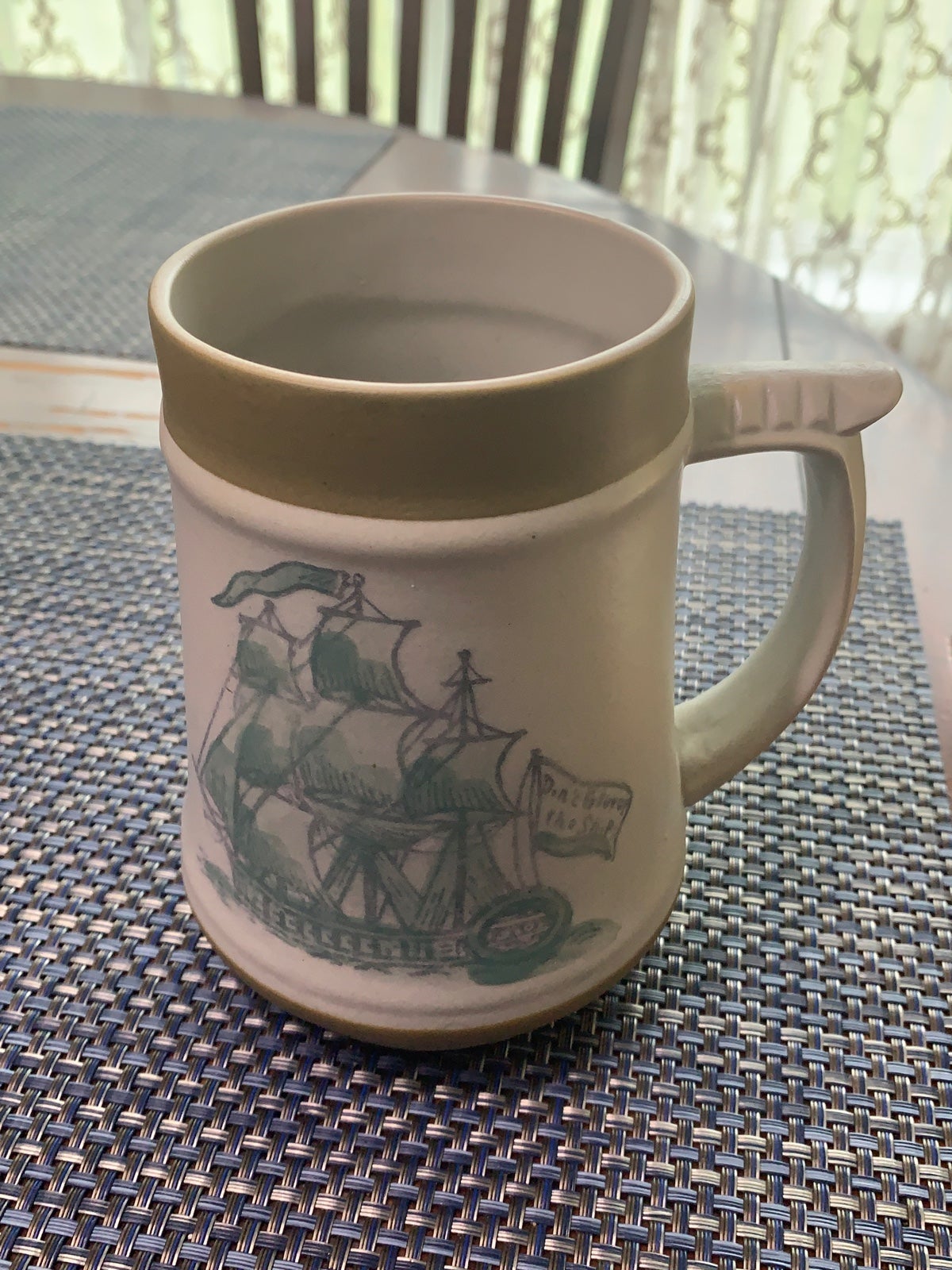 Howard Holt Don’t Sink The Ship Vintage 1960’s Stein/Mug Signed Japan
