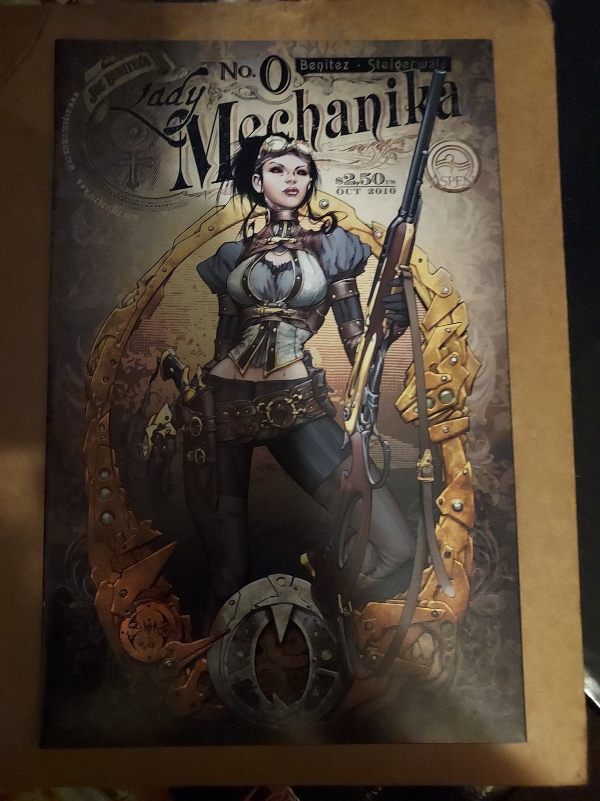 Lady Mechanika #0 first printing original issue 9.8 cgc ready very RARE RARE