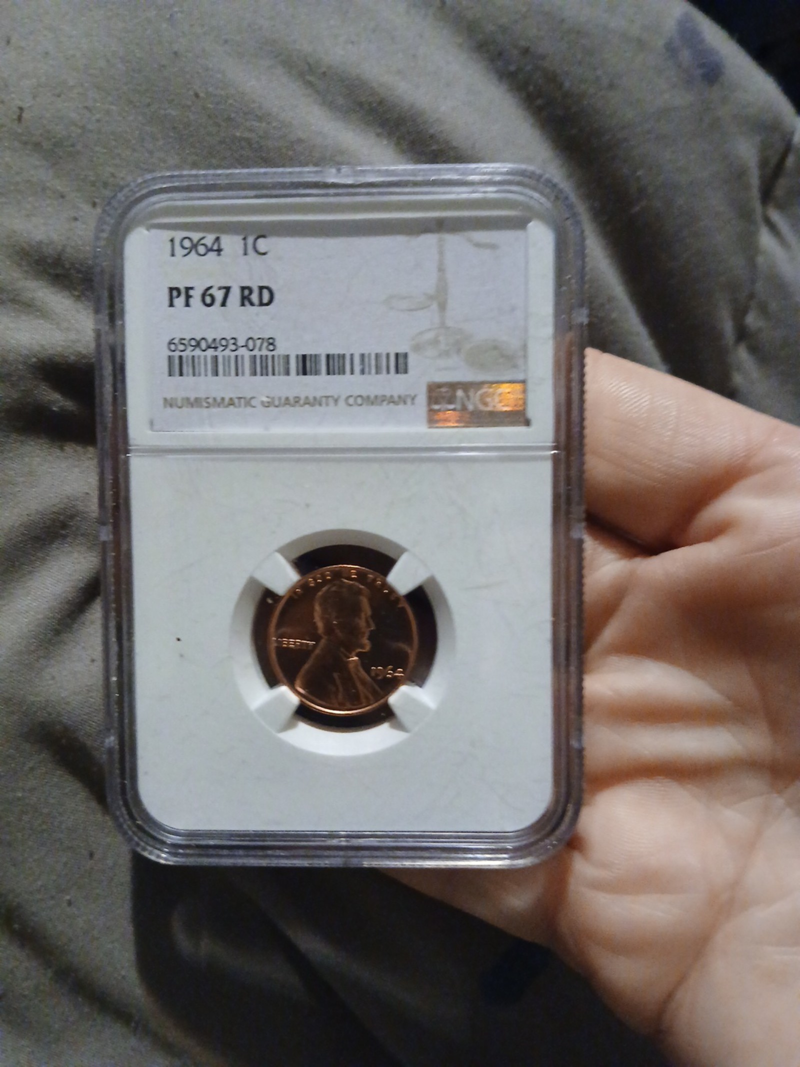 1964 penny Lincoln penny