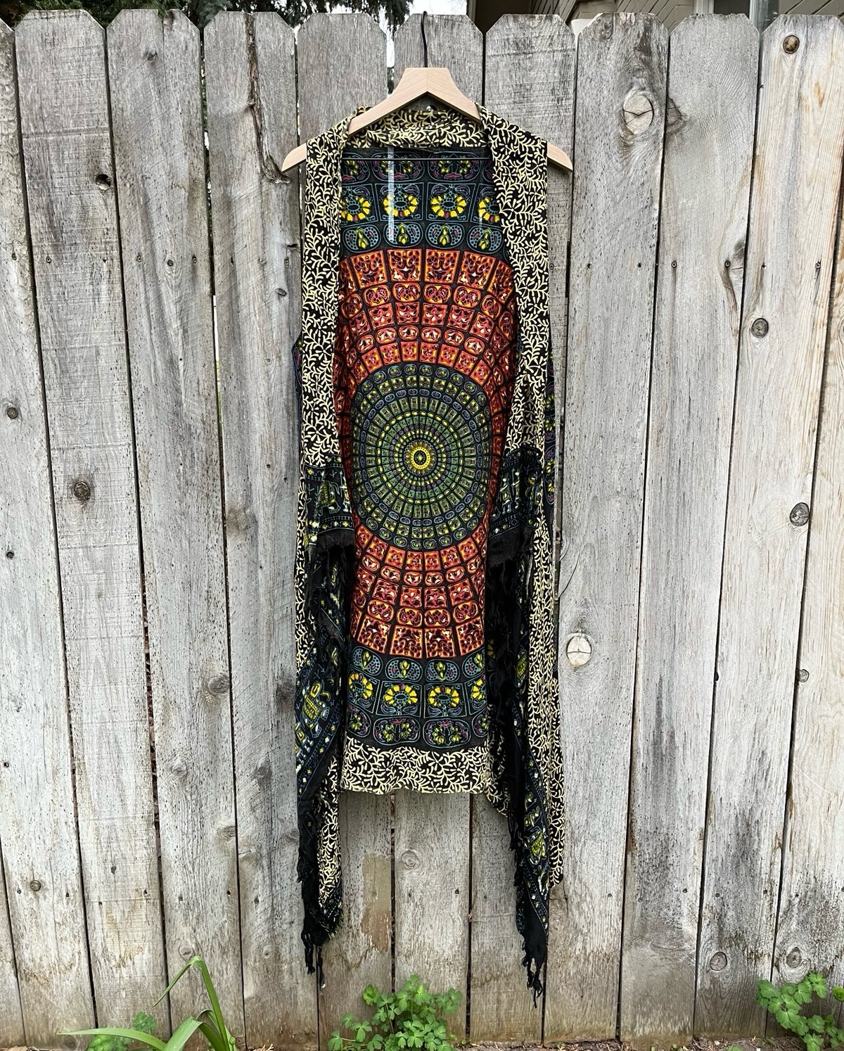 Mandala Tapestry Vest
