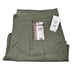 Gloria Vanderbilt Womens Green Pockets Pleated Chino Shorts Plus Sz 18W NWT