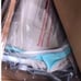 Dream On Me Karley Bassinet In Blue/Grey Open box item box is damaged INVENTO