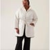 Athleta Mendocino Puffer Coat Quilted White Light Quilted Belted Size 2X NWT