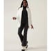 Athleta Mendocino Puffer Coat Quilted White Light Quilted Belted Size 2X NWT