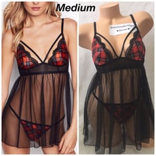 Victoria's Secret Babydoll panty set M
