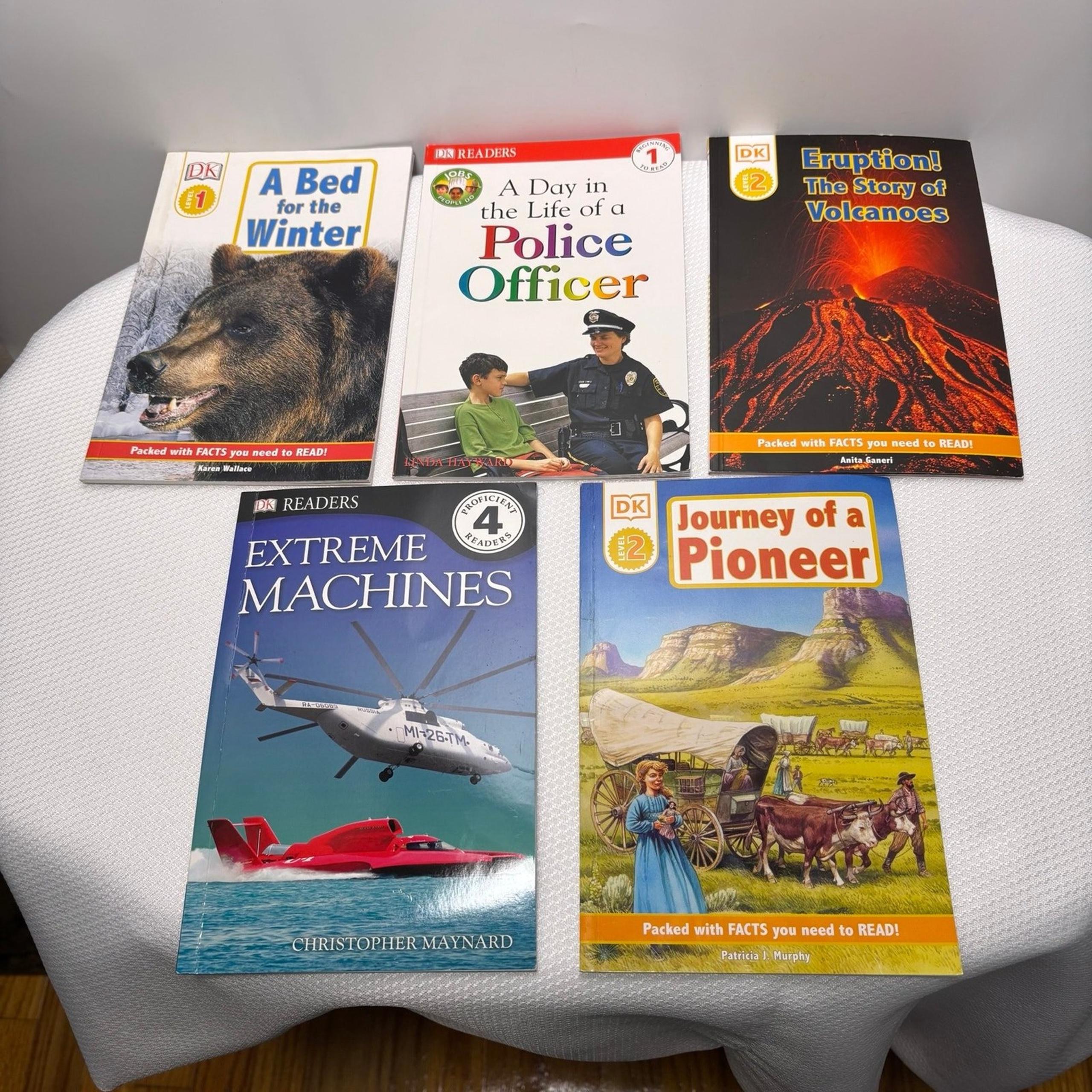 Children’s Non-Fiction Reader Books Lot of 5