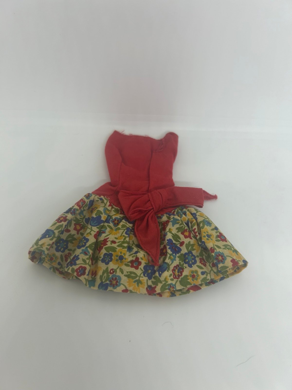 Mod Twist N Turn Barbie 1967 Red On The Go “Best Bow” Fashion Pak Dress