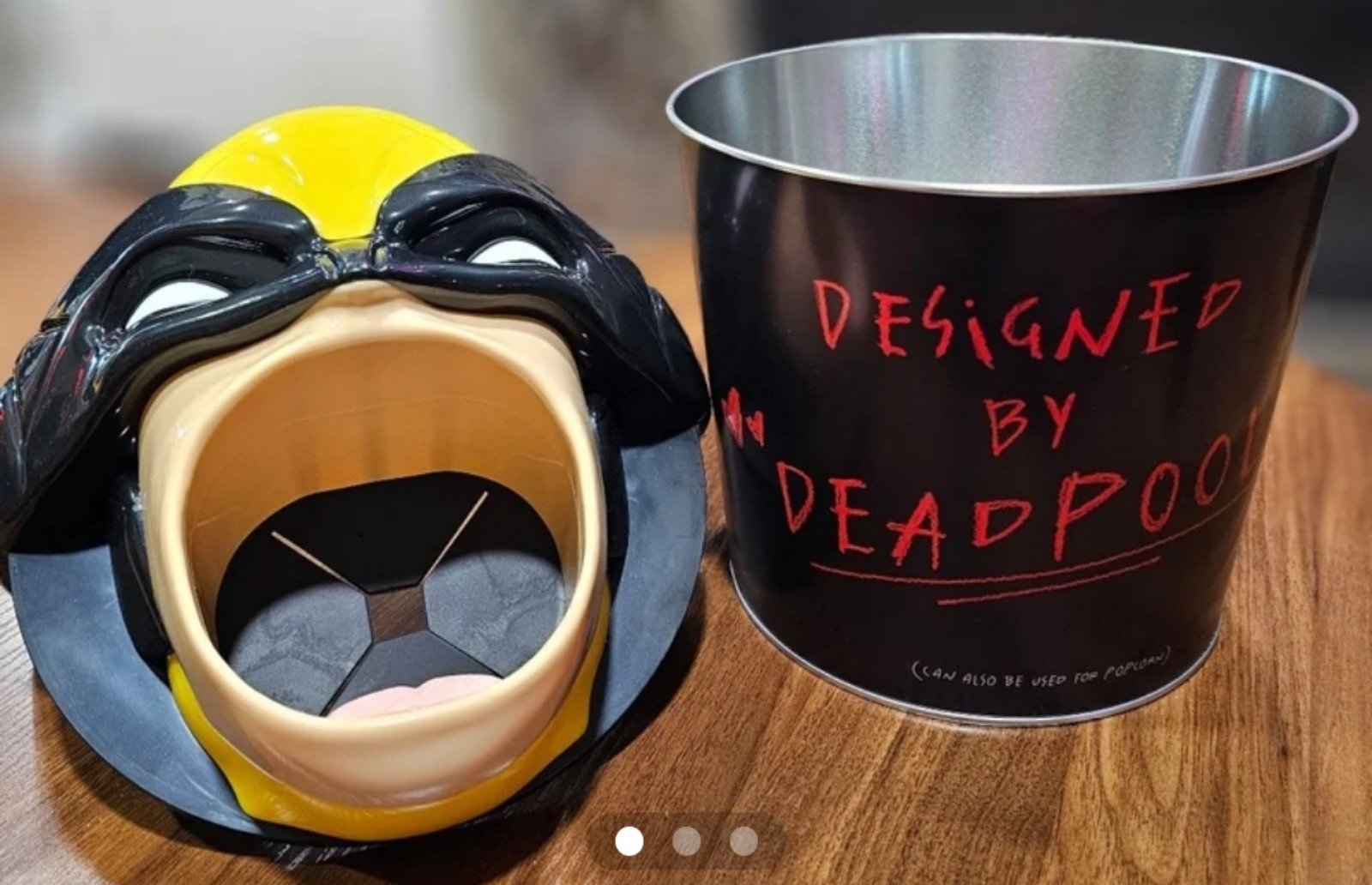 AMC DEADPOOL & WOLVERINE Popcorn Bucket NEW IN BAGS Never Used