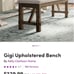 Upholstered Dining Bench